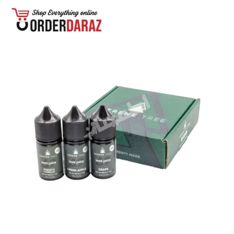Serene Tree Delta-9 Thc Vape Juice Subscription Sample Box 1200mg in  Faisalabad 03241053511