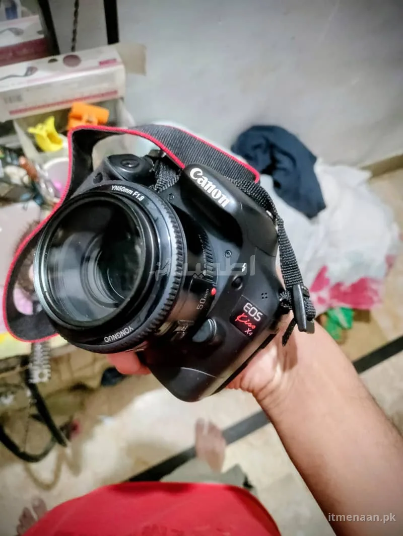 Canon EOS Kiss X4 DSLR with Yongnuo 50mm f/1.8 Lens – Like New, Ready to Shoot