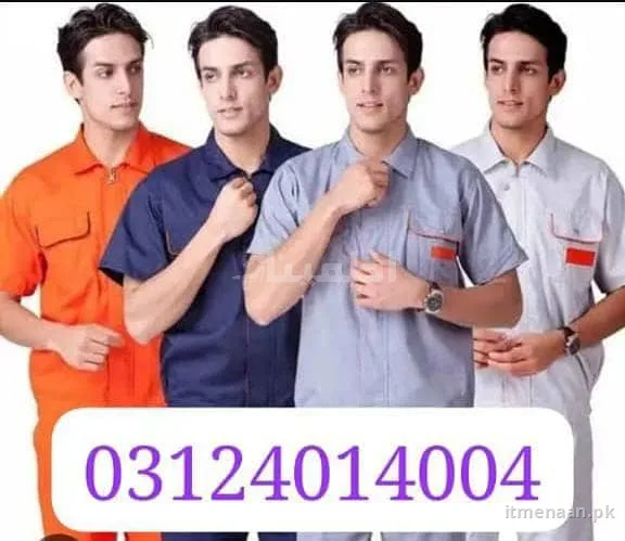 Workers Uniform, Industrial Uniform,office boy,sweeper uniform